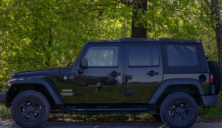 jeep Jeep Wrangler cena 113900 przebieg: 133000, rok produkcji 2017 z Zambrów